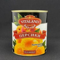 Персики в сиропе 850мл VITALAND (12)