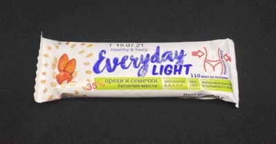 Батончик-мюсли EVERYDAY light Орех-Семечки 30 г.