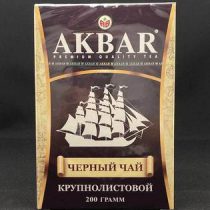 Чай Акбар черн. крупнолист 200г (14) Кораблик