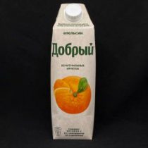 Сок Добрый Апельсин 1л (12), шт