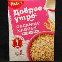 Хлопья Овсяные моментальные "Увелка" 400 гр., шт.