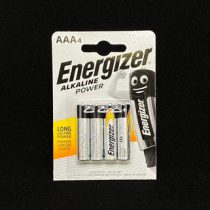 Батарейки Energizer LR03 Alkaline Power ААА4 (4 шт), уп.