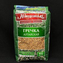 Гречка "Алтайская" ядрица "Националь" 800г (12), шт.