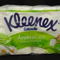 Туалетная бумага Ромашка KLEENEX 3 сл 8 рул, уп