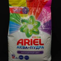 Стир порошок ARIEL Color Аква-пудра (насыщенный цвет) автомат, 3 кг, шт.