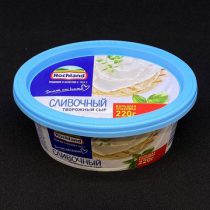 Сыр творожный Хохланд Сливочный ванн., 220 гр, шт. (М)