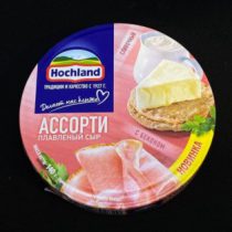 Сыр плавленый Хохланд с беконом (красный круг) 140г , шт. (М)