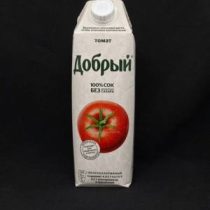 Сок Добрый Томат с солью 1л, шт (12) (М)