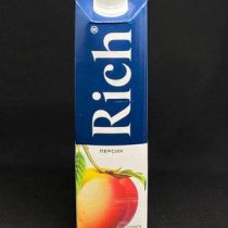 Нектар Rich Персик 1л, шт (12) (М)