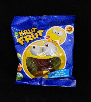 Мармелад КрутФрут Смайлики 70 гр, шт.