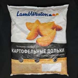 Картофельные дольки со специями 2,5кг, шт