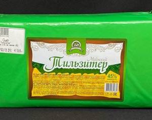 Сыр Тильзитер (Майна), ср.вес. блока 4-4,5 кг., цена за 1 кг. (М)