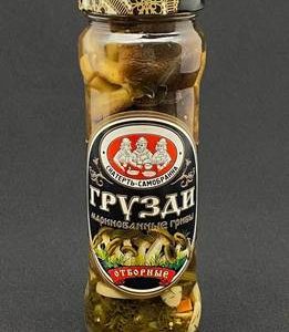 Грибы грузди марин. ст/б Скат.Самобранка, 370 мл, (330 г.) шт.