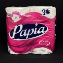 Туалетная бумага PAPIA 3 сл 4 рул, уп