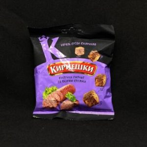 Сухарики Кириешки ржаные Салями, 40 гр, шт