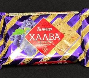 Халва Подсолнечная с изюмом Тимоша 250 гр, шт