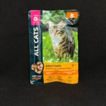 Корм ALL CATS влажный для взрослых кошек, Тефтельки из индейки в соусе 85 г, шт