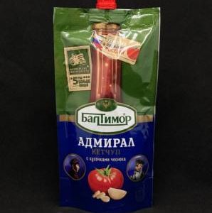 Кетчуп Балтимор Адмирал 260г д/пак, шт