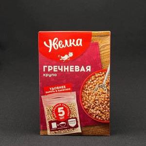 Гречневая крупа быстроразв. в пакетиках 5*80 гр "Увелка", шт.