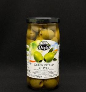 Оливки без косточки в рассоле DELPHI 350 гр