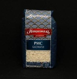 Рис Басмати Премиум "Националь" 500 г. (6), шт.