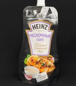 Соус Хайнц Чесночный д/п 200 гр, шт.