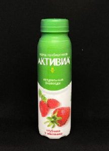 Йогурт питьевой АктиБио Клубника/Земляника БЗМЖ 2% 260 гр, шт. (М)