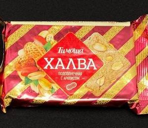 Халва Подсолнечная с арахисом Тимоша, 250 гр,, шт