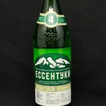 Вода минеральная Ессентуки № 4 винт 0,45 л стекло газиров, цена за шт. (М)