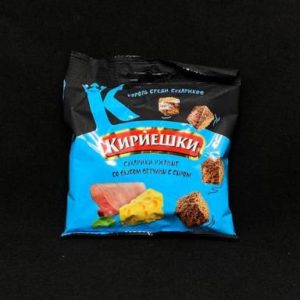 Сухарики Кириешки ржаные Ветчина и сыр, 40 гр, шт