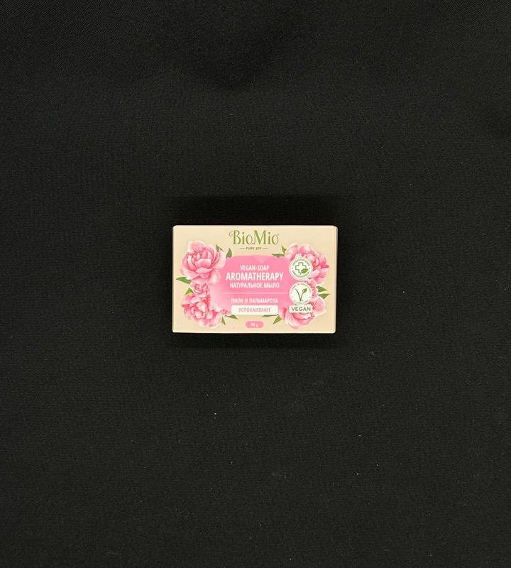 Мыло BioMio Пион и Пальмароза 90 гр, шт