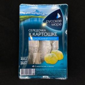Сельдь филе с/с "Под картошку" Р. Море 400 гр., шт.