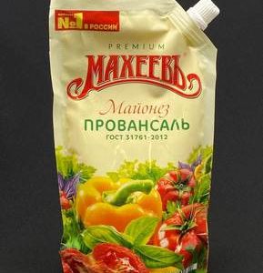 Майонез Махеев Провансаль 50,5% д/п 380 гр, шт.