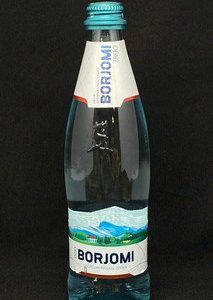 Вода минеральная Боржоми 0,5л стекло газиров, цена за шт. (М)