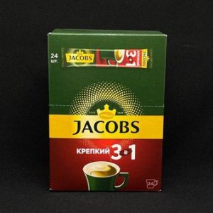 Кофе Якобс Монарх Крепкий (STRONG) 3в1 13г/24шт (10)