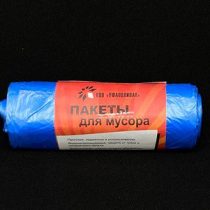 Мешки для мусора 30 л. синие (30 шт в мотке), шт.