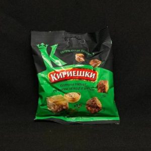 Сухарики Кириешки ржаные Холодец с хреном 40 гр, шт
