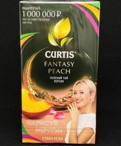 Чай CURTIS FANTASY PEACH 1,8 гр.*25 пак, шт.