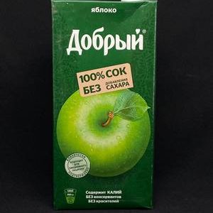 Сок Добрый Яблоко 2л, шт (6) (М)