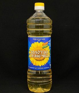 Масло подсолнечное "Золотая семечка"  ГОСТ 1 л, шт.