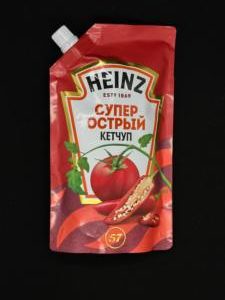 Кетчуп HEINZ Острый д/п 320 гр, шт.