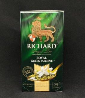 Чай Ричард Royal Green Jasmine 1,5гр*25 пак, шт.