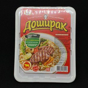 Лапша Б/П Доширак со вкусом курицы лоток 90гр, шт