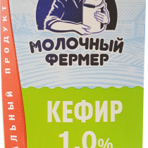 Кефир Молочный Фермер 1,0% пюрпак 950 гр, шт. (М)