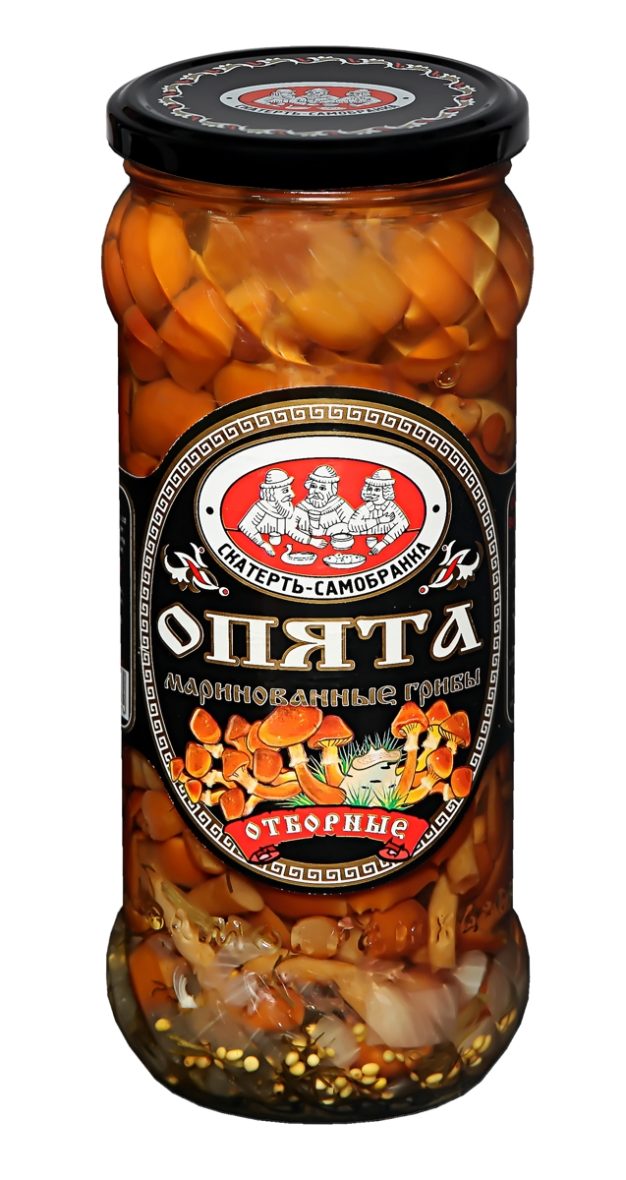 Грибы опята марин.ст/б Скат.Самобранка 580 мл, шт.