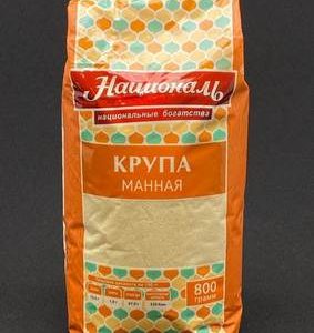 Манная крупа "Националь" 800 гр, шт.(12)