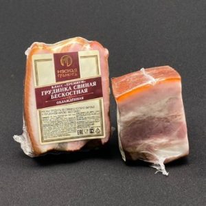 Грудинка свиная "Премиум" б/к к/в ТМ Мясная грамота, кг