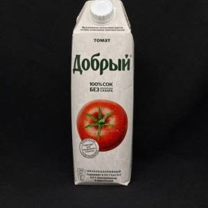Сок Добрый Томат с солью 1л, шт (12) (М)