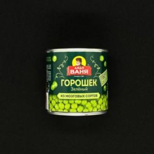 Горошек зеленый  Дядя Ваня 400 гр, Ж/б шт