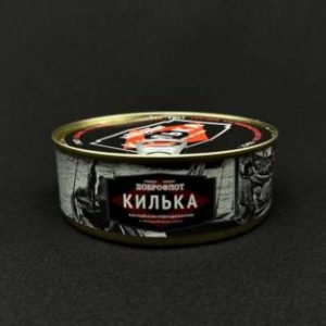 Килька Балтийская н/р обжар.в т/с Доброфлот 240 гр, шт.(24)